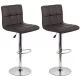 Set 2 scaune de bar moderne rotative ABS 191