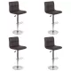 Set 4 scaune de bar moderne rotative ABS 191
