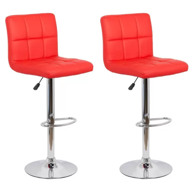 Set 2 scaune de bar moderne rotative ABS 191