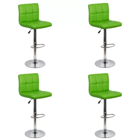 Set 4 scaune de bar moderne rotative ABS 191