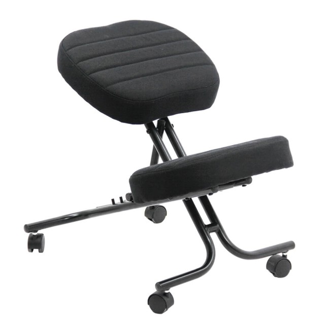 Scaun birou tip kneeling chair OFF093 negru