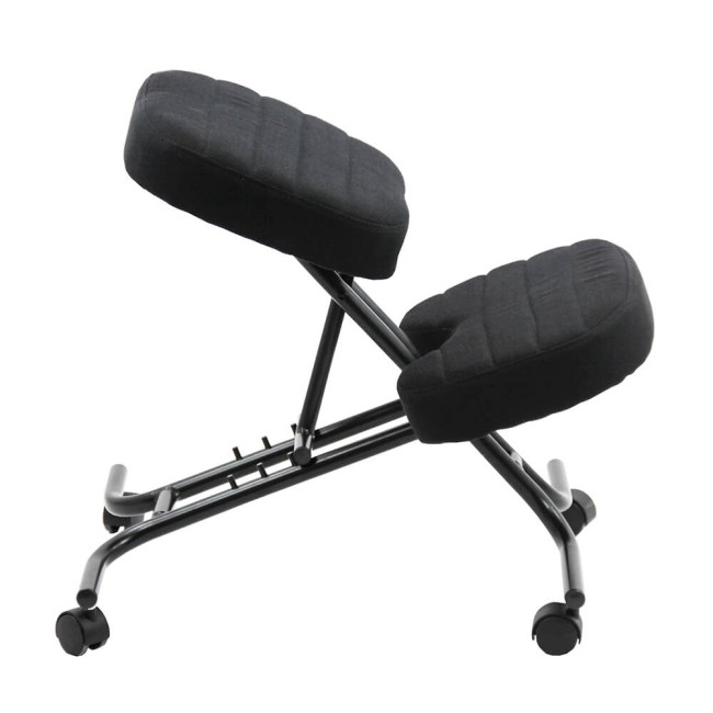 Scaun birou tip kneeling chair OFF093 negru