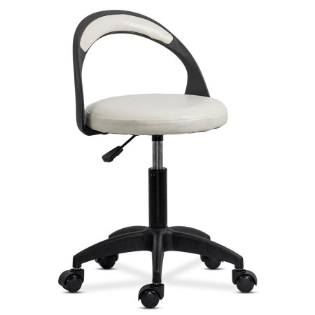 Scaune operative piele ecologică OFF 1020 alb Scaune operative piele ecologică OFF 1020 alb