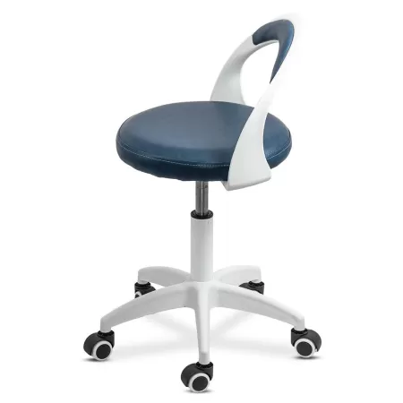 Scaune operative piele ecologică OFF 1021 albastru