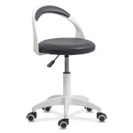 Scaune operative piele ecologică OFF 1021 gri Scaune operative piele ecologică OFF 1021 gri