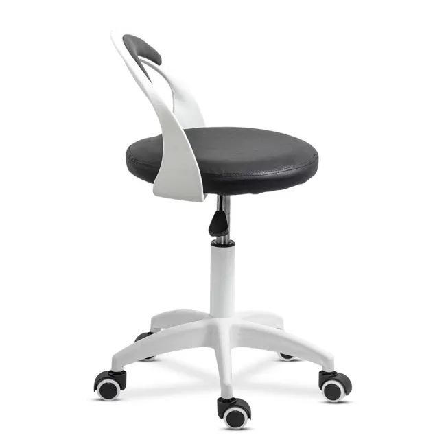 Scaune operative piele ecologică OFF 1021 negru