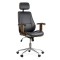 Scaune directoriale din piele ecologica OFF 1606 negru