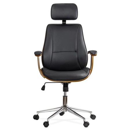 Scaune directoriale din piele ecologica OFF 1606 negru