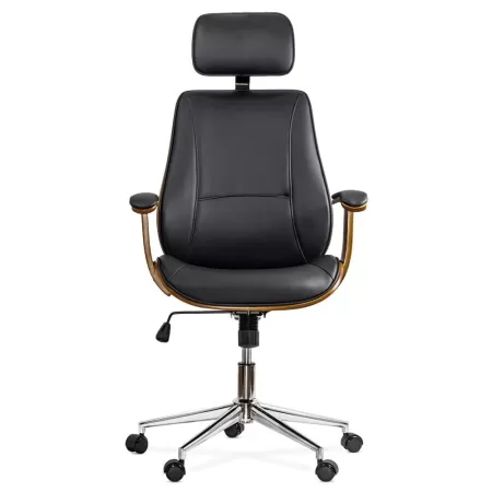 Scaune directoriale din piele ecologica OFF 1606 negru