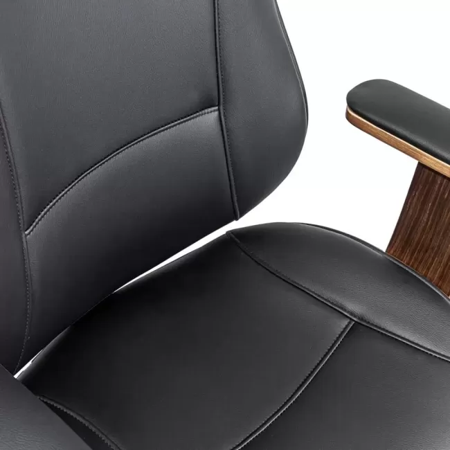 Scaune directoriale din piele ecologică OFF 1606 negru
