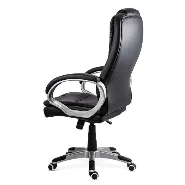 Scaun de birou reglabil și rotativ din piele eco OFF 201S