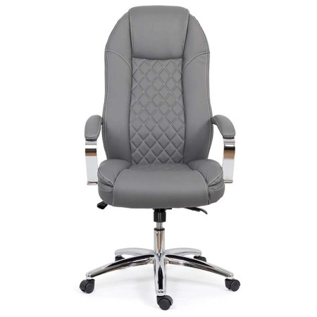Scaun directorial pentru birou rezistent până la 150 pe gri Scaun directorial pentru birou rezistent până la 150 pe gri