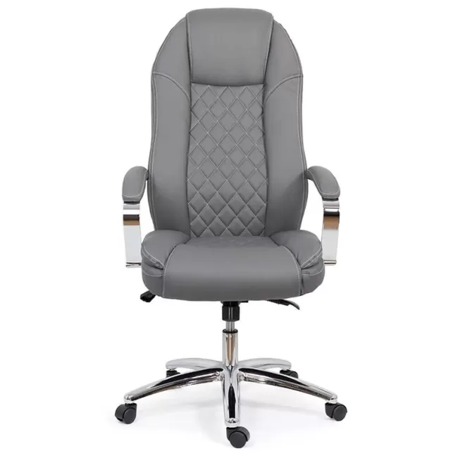 Scaun directorial pentru birou rezistent până la 150 KG-OFF313 gri