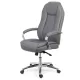 Scaun directorial pentru birou rezistent până la 150 KG-OFF313 gri