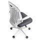 Scaun de birou copii din mesh gri, modern și rotativ OFF 330