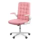 Scaun birou cu brațe rabatabile culoare roz OFF332