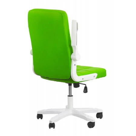 Scaun birou cu brațe rabatabile culoarea verde Scaun birou cu brațe rabatabile culoarea verde