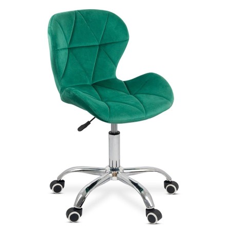 Scaun de birou din catifea OFF 334 Verde Scaun de birou din catifea OFF 334 Verde