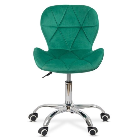Scaun de birou din catifea OFF 334 Verde Scaun de birou din catifea OFF 334 Verde