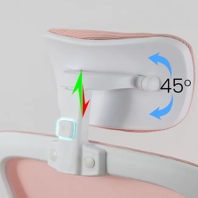 Scaun de birou OFF 336 Roz