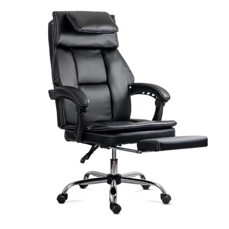 Scaun de birou cu suport picioare OFF 341 negru Scaun de birou cu suport picioare OFF 341 negru