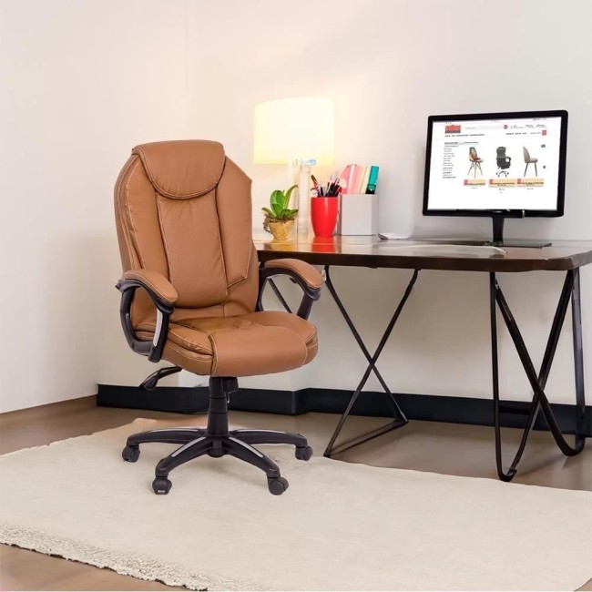 Scaune de birou confortabile Office 356 Bej Scaune de birou confortabile Office 356 Bej