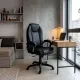 Scaun de birou creat pentru a conferi utilizatorului confort si relaxare