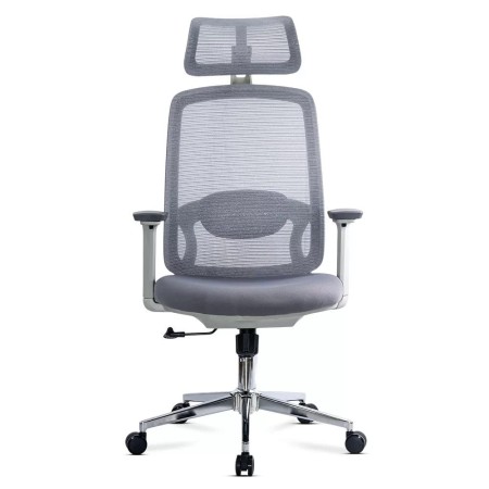 Scaun modern de birou din mesh cu brațe reglabile 3D OFF 403 Gri