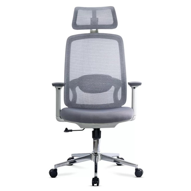 Scaun modern de birou din mesh cu brațe reglabile 3D OFF 403 Gri Scaun modern de birou din mesh cu brațe reglabile 3D OFF 403 Gri