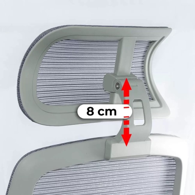 Scaun modern de birou din mesh cu brațe reglabile 3D OFF 403 Gri Scaun modern de birou din mesh cu brațe reglabile 3D OFF 403 Gri
