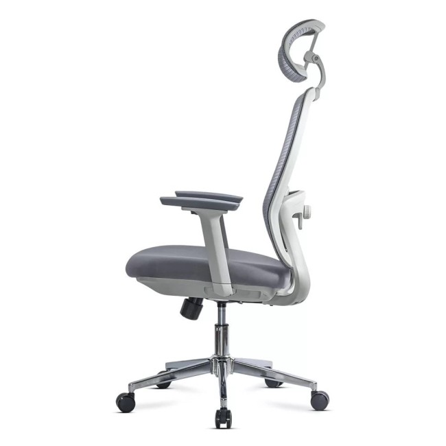Scaun modern de birou din mesh cu brațe reglabile 3D OFF 403 Gri Scaun modern de birou din mesh cu brațe reglabile 3D OFF 403 Gri