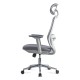 Scaun modern de birou din mesh cu brațe reglabile 3D OFF 403 Gri Scaun modern de birou din mesh cu brațe reglabile 3D OFF 403 Gri