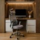 Scaun modern de birou din mesh cu brațe reglabile 3D OFF 403 Gri Scaun modern de birou din mesh cu brațe reglabile 3D OFF 403 Gri