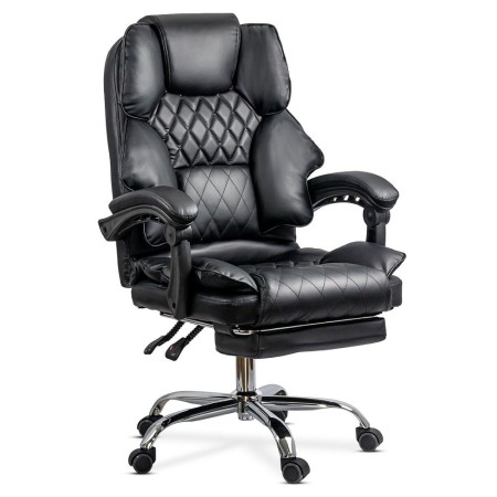 Scaun directorial cu suport de picioare OFF 411 negru Scaun directorial cu suport de picioare OFF 411 negru