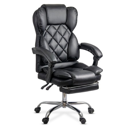 Scaun directorial cu suport de picioare OFF 412 negru Scaun directorial cu suport de picioare OFF 412 negru