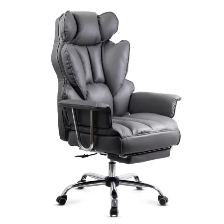 Scaun de birou căptușit cu burete gros de 8 cm OFF413 Gri