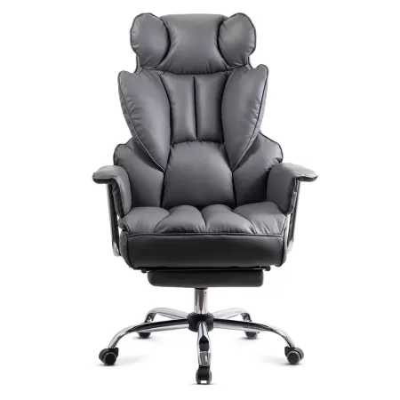 Scaun de birou căptușit cu burete gros de 8 cm OFF413 Gri