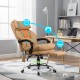 Scaun ergonomic masaj suport 150 kg OFF 414 bej