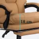 Scaun ergonomic masaj suport 150 kg OFF 414 bej