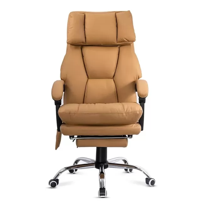 Scaun ergonomic masaj suport 150 kg OFF 414 bej