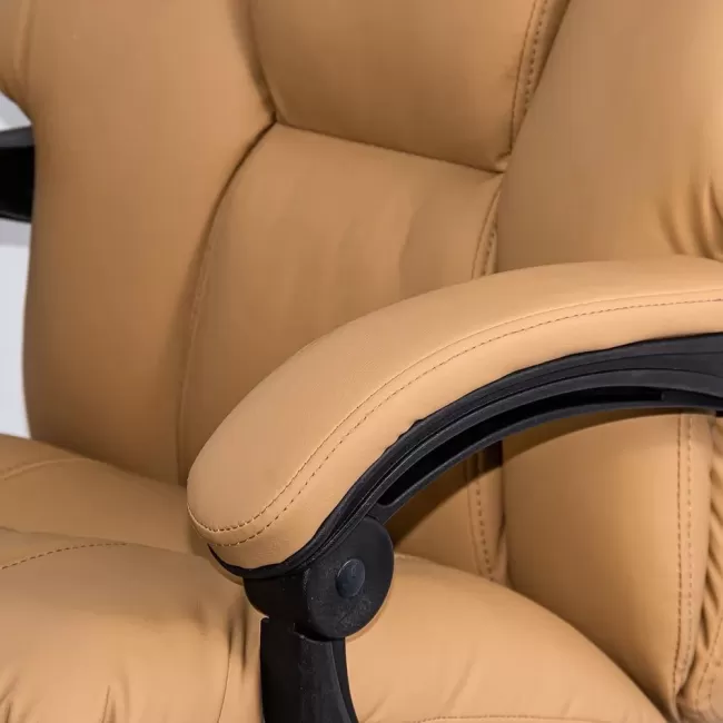 Scaun ergonomic masaj suport 150 kg OFF 414 bej