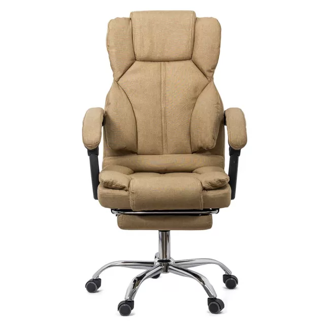 Scaun de birou cu suport de picioare OFF 415F bej