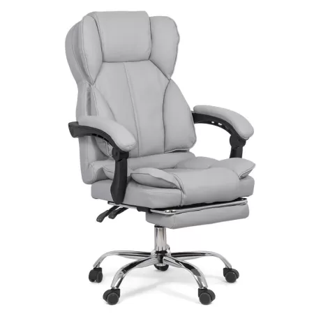 Scaun directorial cu suport de picioare OFF 415 gri