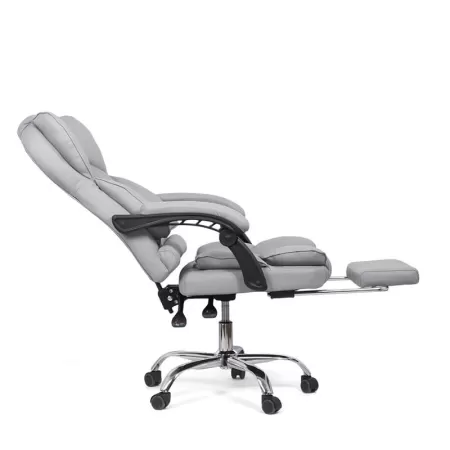 Scaun directorial cu suport de picioare OFF 415 gri