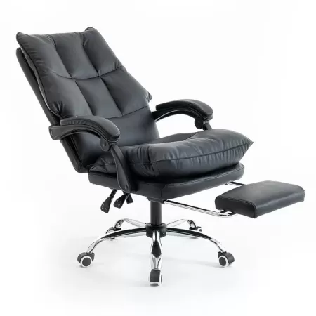 Scaun directorial, elegant și rezistent cu suport de picioare Office 417