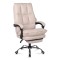 Scaun directorial, elegant și rezistent cu suport de picioare Office 417 Bej