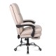 Scaun directorial, elegant și rezistent cu suport de picioare Office 417 Bej Scaun directorial, elegant și rezistent cu suport de picioare Office 417 Bej