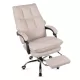 Scaun directorial, elegant și rezistent cu suport de picioare Office 417 Bej