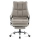 Scaun directorial, elegant și rezistent cu suport de picioare Office 417 Gri Scaun directorial, elegant și rezistent cu suport de picioare Office 417 Gri