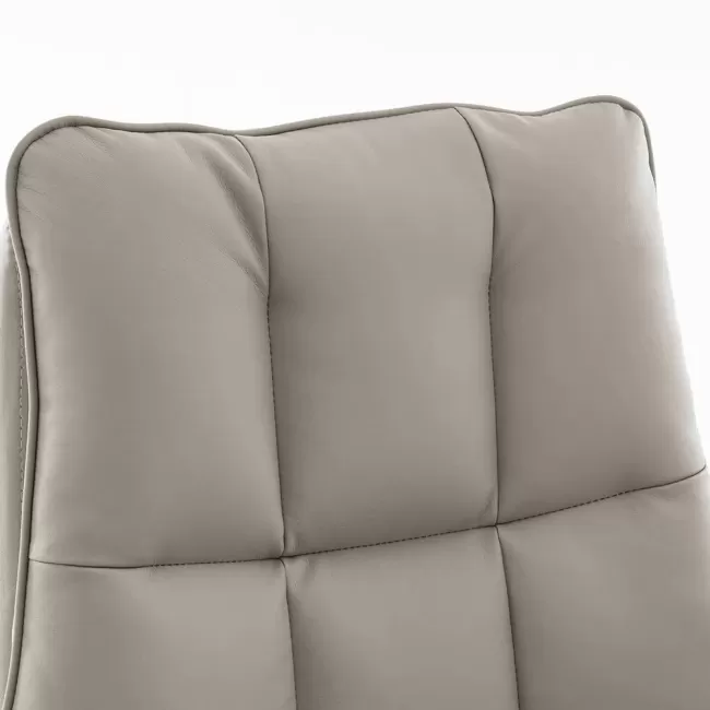 Scaun directorial, elegant și rezistent cu suport de picioare Office 417 Gri